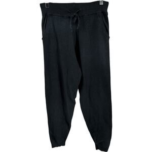 Mer-Sea Anywear Joggers Pants Knit Relaxed Pockets Drawstring Waist Gray M